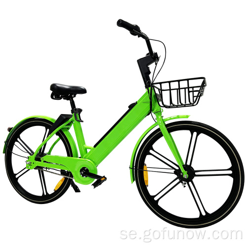 Dela QR -kod Sharing Ebike